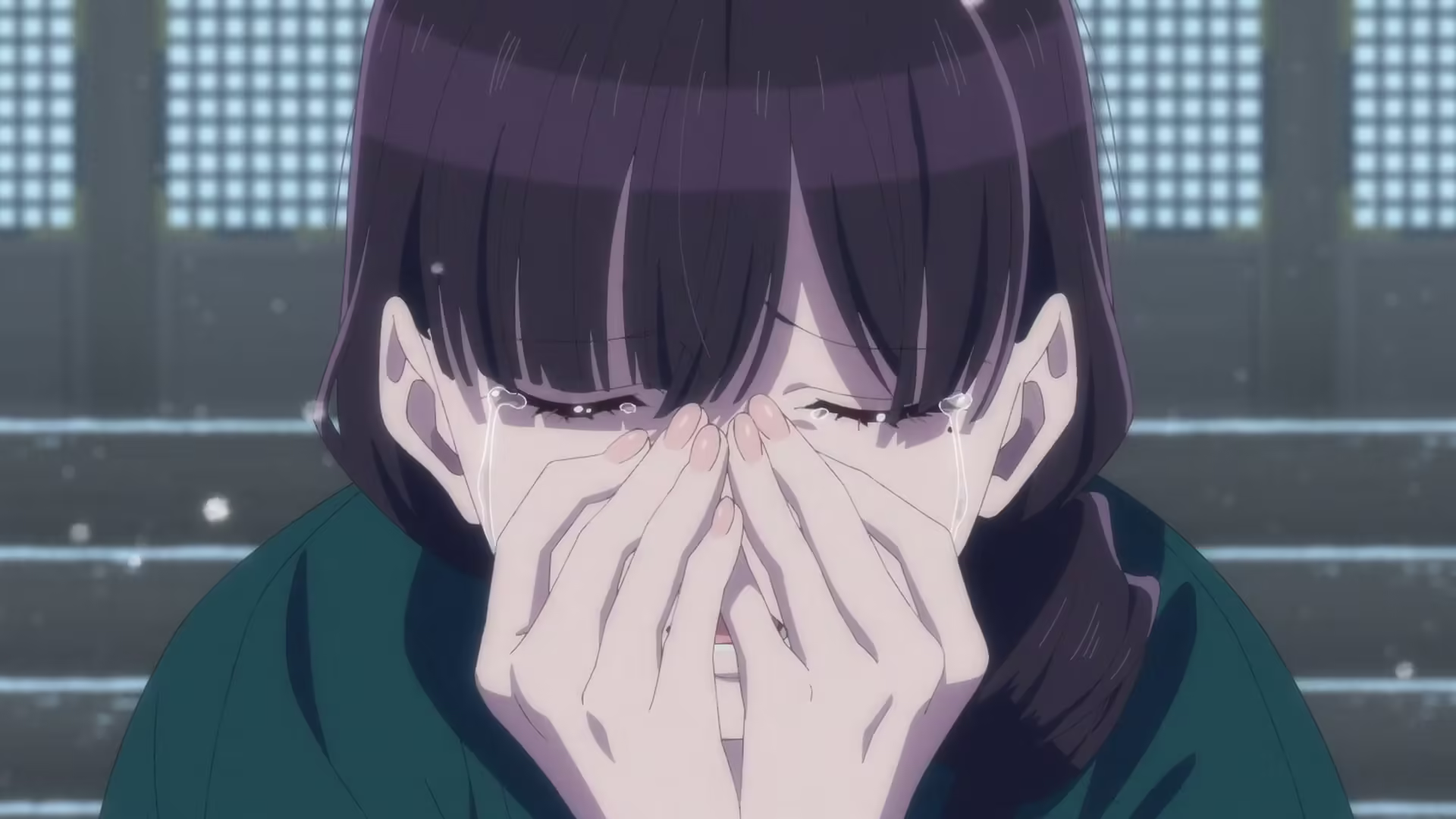 掩面痛哭